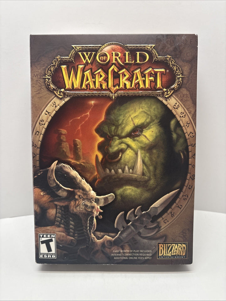 World of Warcraft Horde Cover (Windows/Mac, 2004) First Print