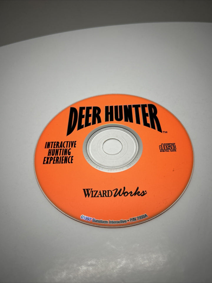 Deer Hunter PC Game Disc Only. 1997 - Disc Has Scratches