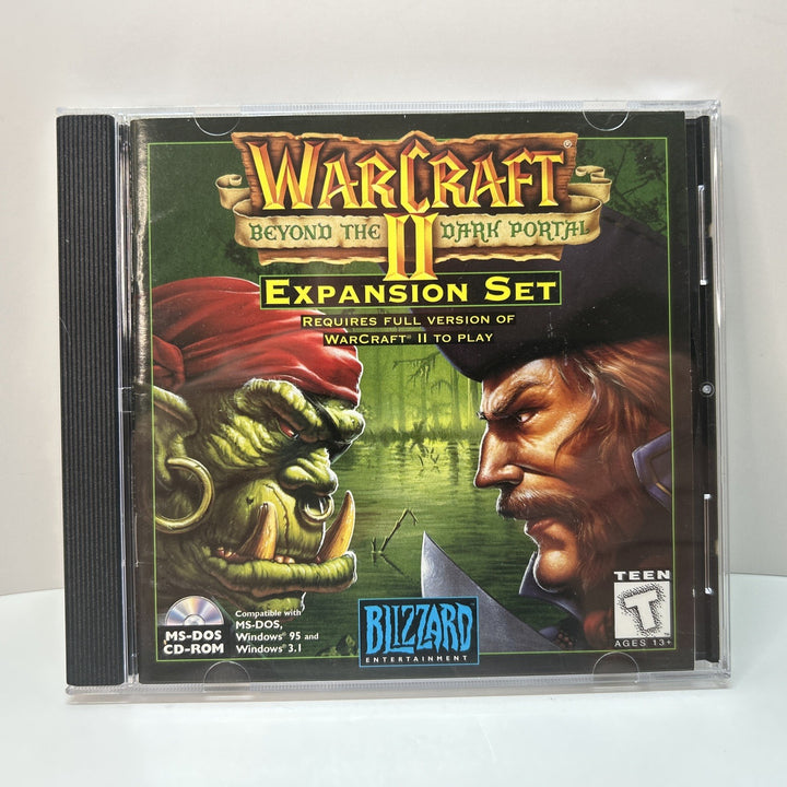 WarCraft 2 II Beyond The Dark Portal Expansion PC CD-ROM DOS