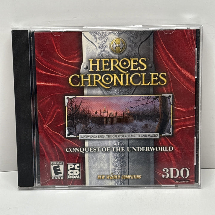 Heroes Chronicles Conquest Underworld PC CD ROM 2000 New World Computing 3DO