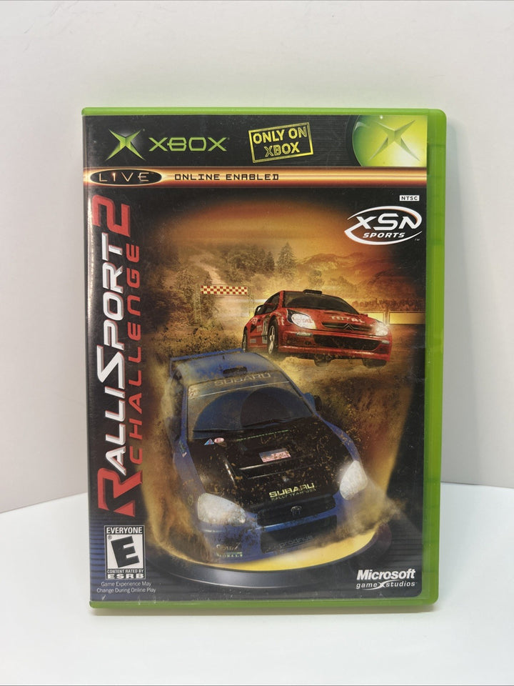 RalliSport Challenge 2 (Microsoft Xbox, 2004) CIB* Complete*