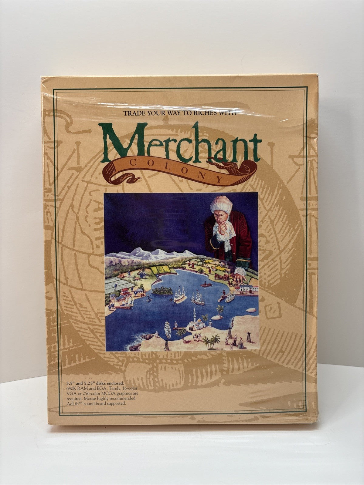 Merchant Colony Big Box IBM PC MS-DOS 5.25 & 3.5 Floppy Software