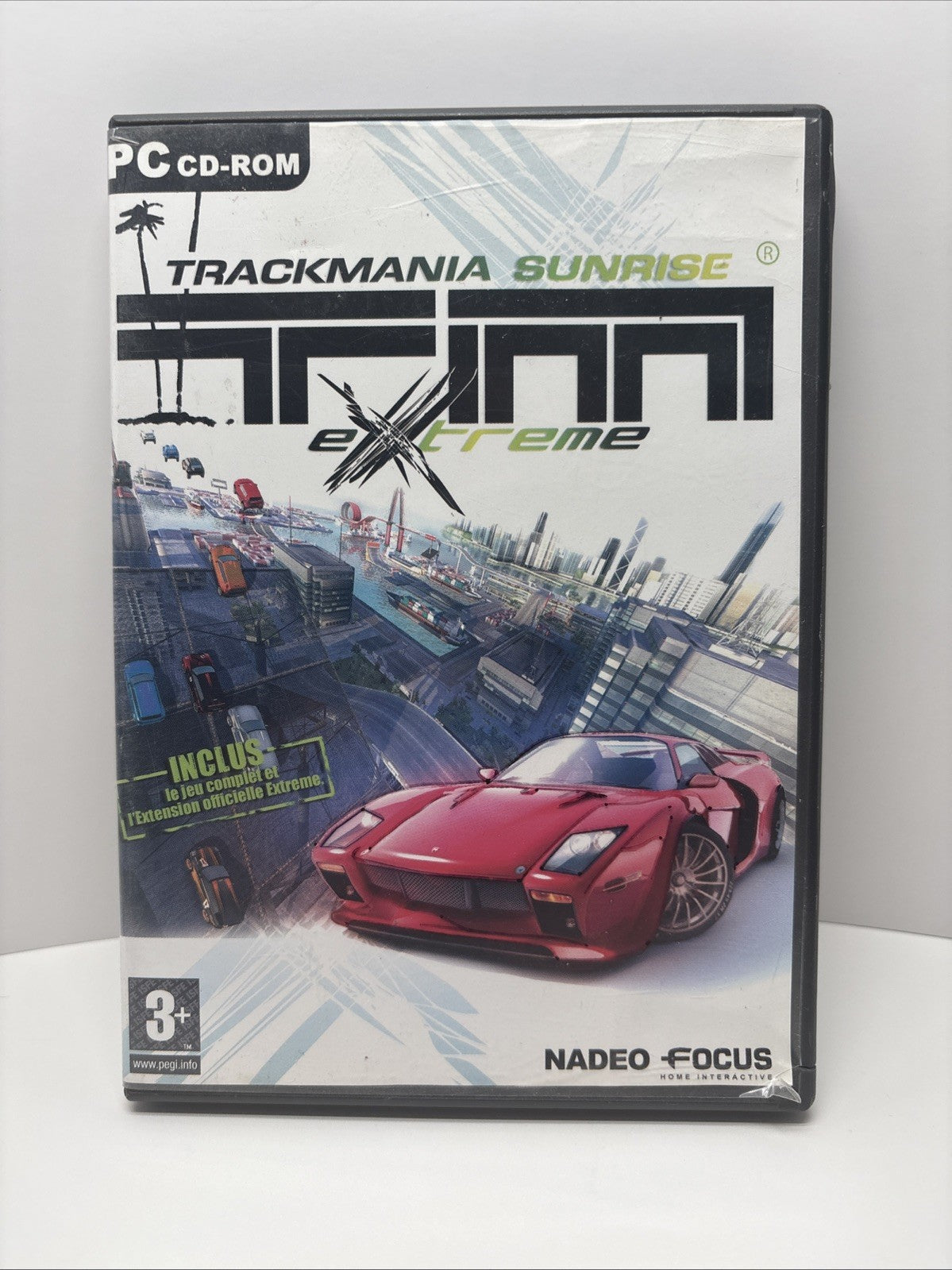 Trackmania Sunrise Extreme (2005) PC CD-ROM - French Français