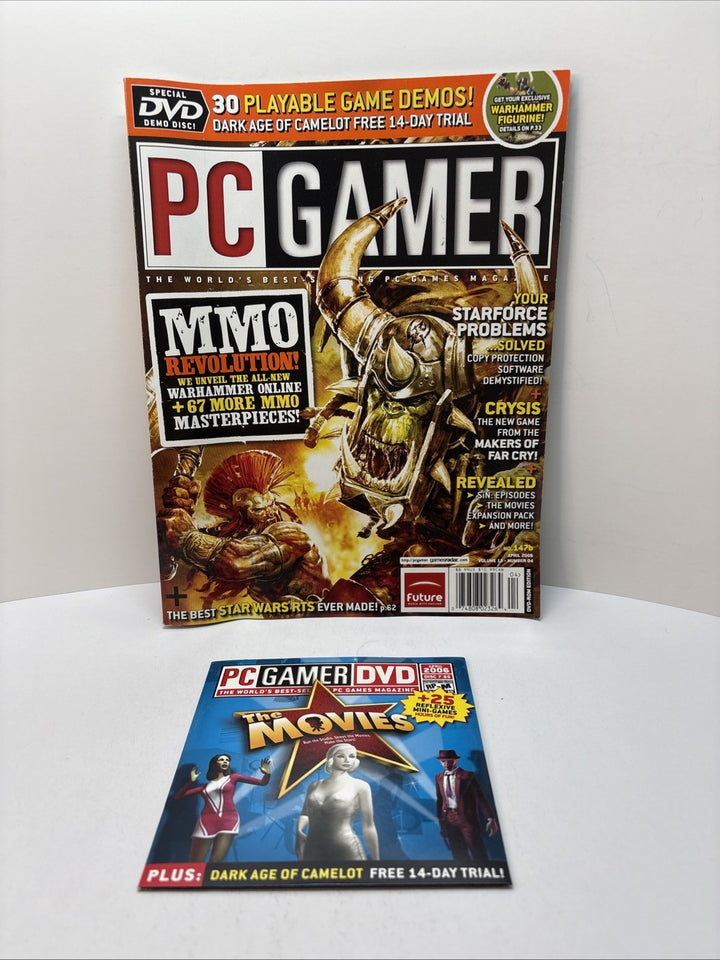 PC Gamer Magazine No. 147b April 2006 Warhammer Online MMO Revolution With DVD