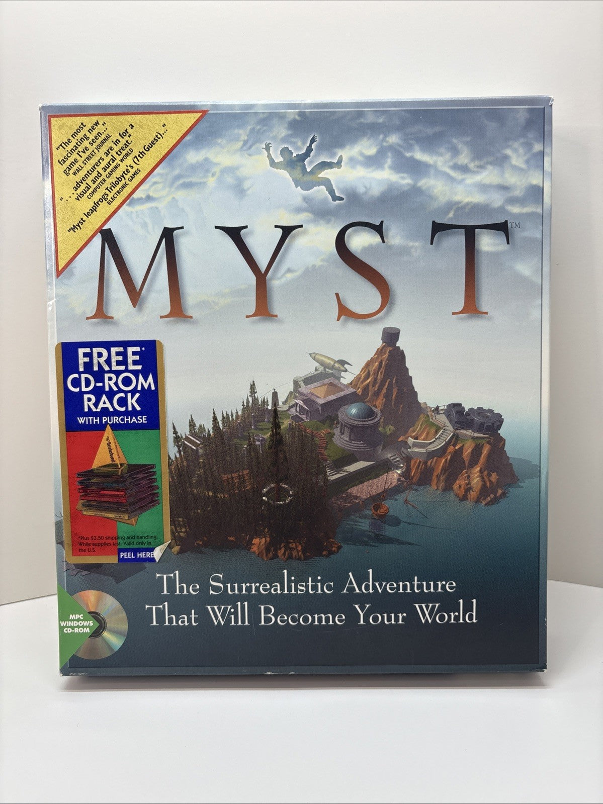 Myst (1993) - PC CD-ROM - Complete In Big Box - CIB