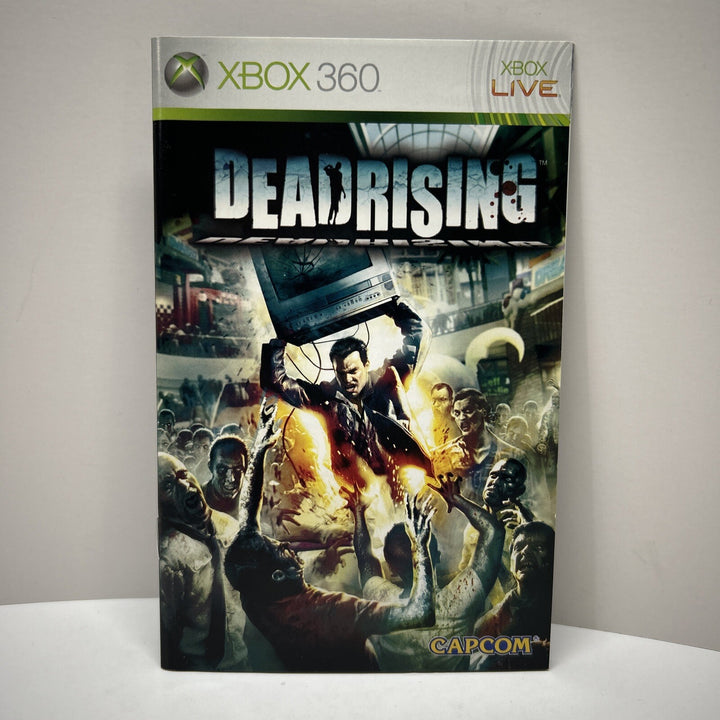 Dead Rising (Microsoft Xbox 360, 2006) **MANUAL ONLY**