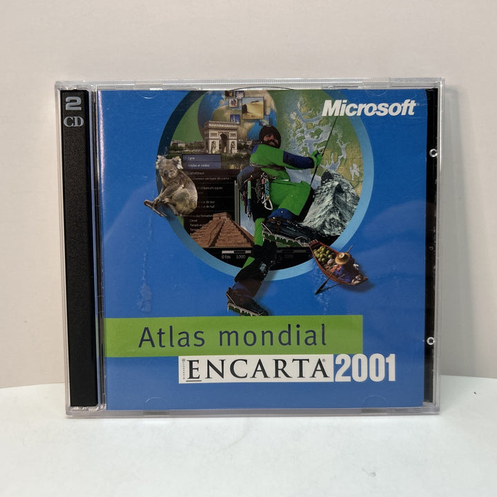 Atlas mondial encarta 2001 (PC CD-ROM)