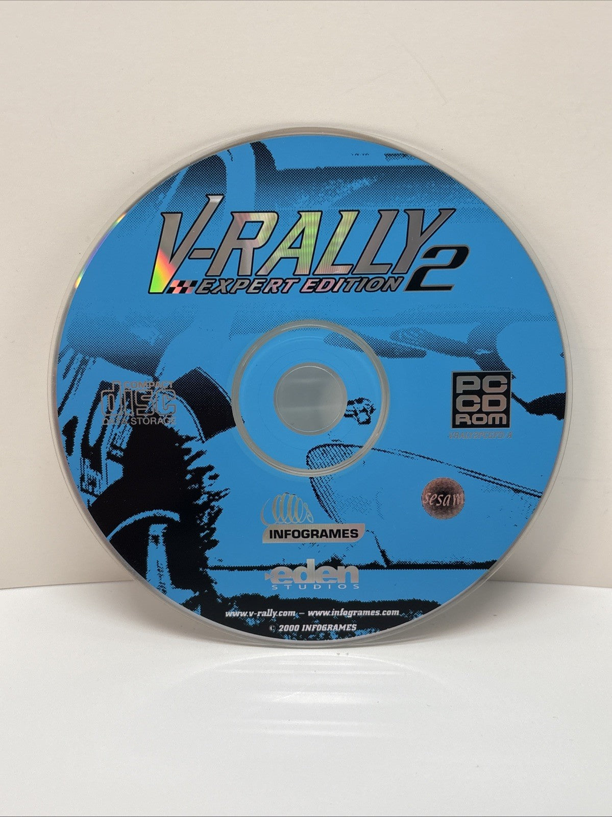 V-Rally 2 Expert Edition PC CD-ROM - Racing Driving - Disc Only