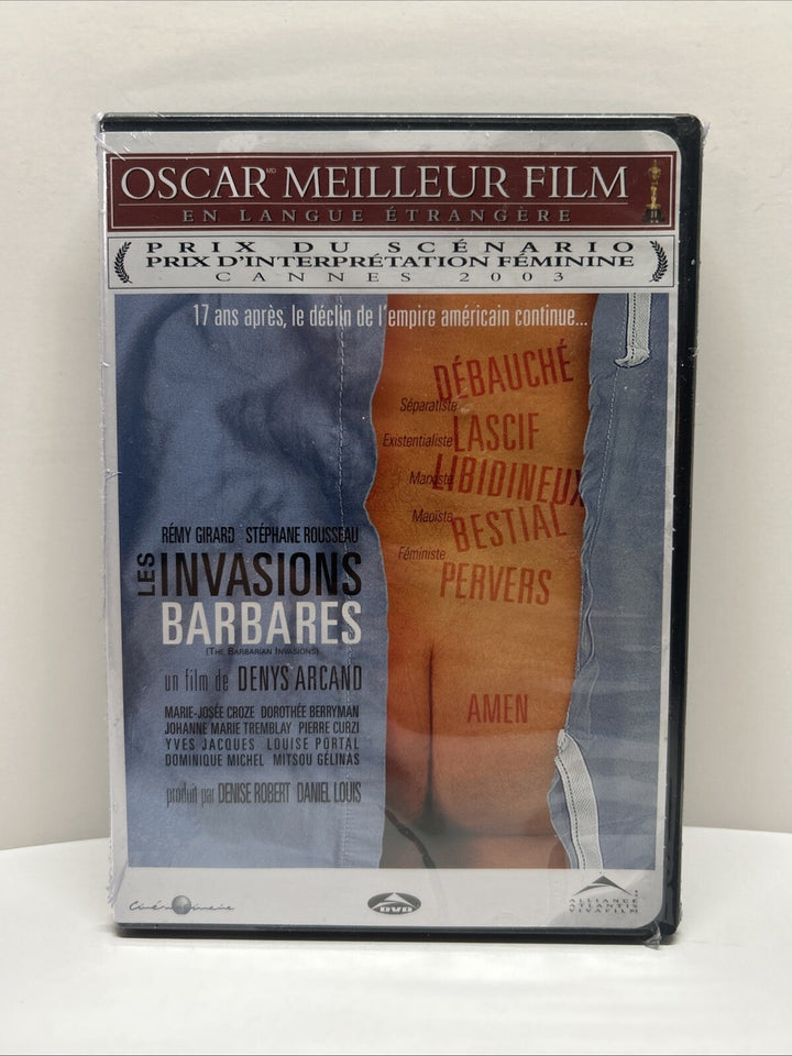 Les Invasions Barbares / The Barbarian Invasion (DVD) - Sealed With Minor Tears