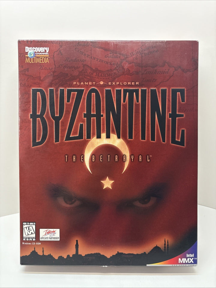 Byzantine: The Betrayal (PC, 1997, CD-ROM) Big Box Game CIB