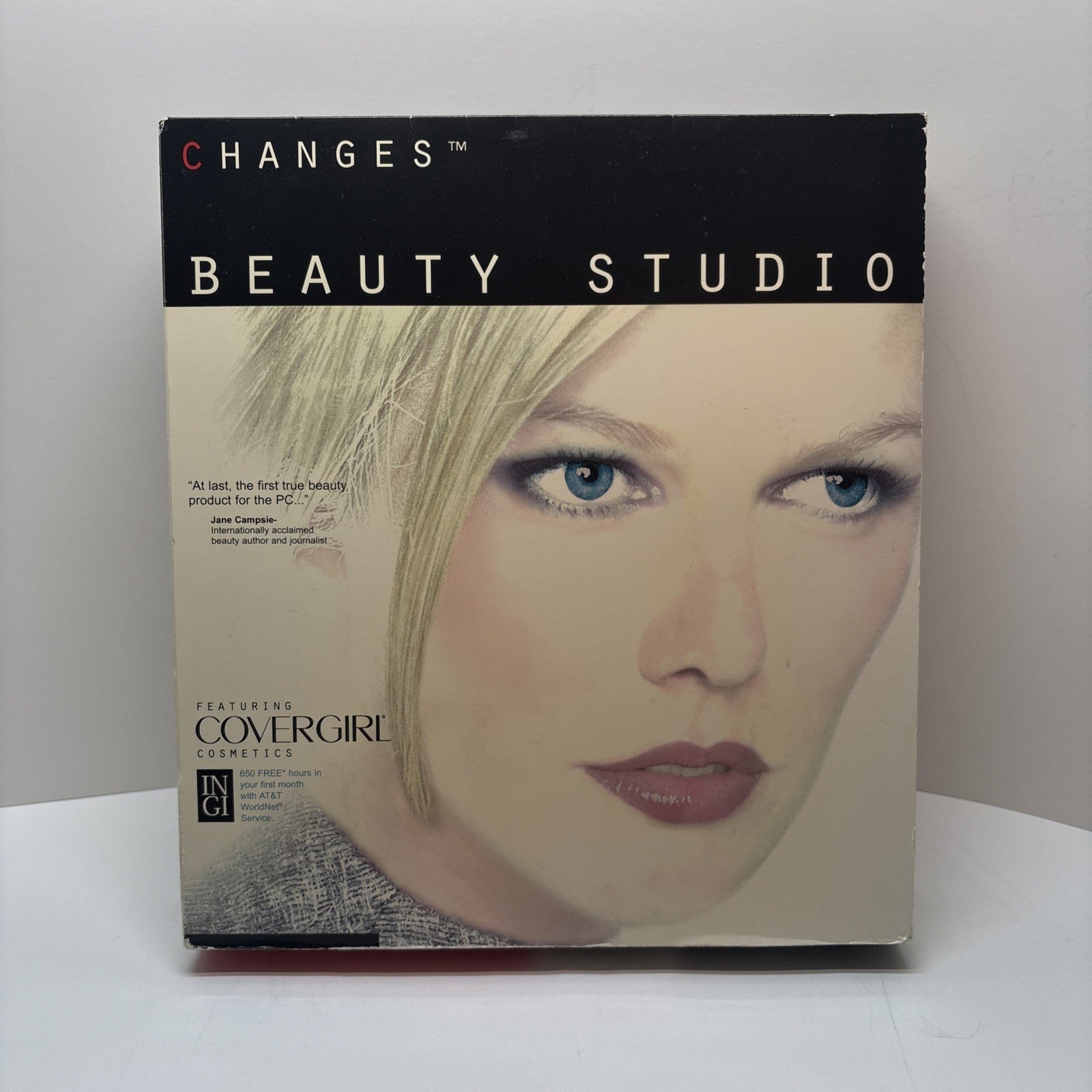 CHANGES Beauty Studio PC Big Box – Complete w/ CoverGirl Manual & Disc – Vintage