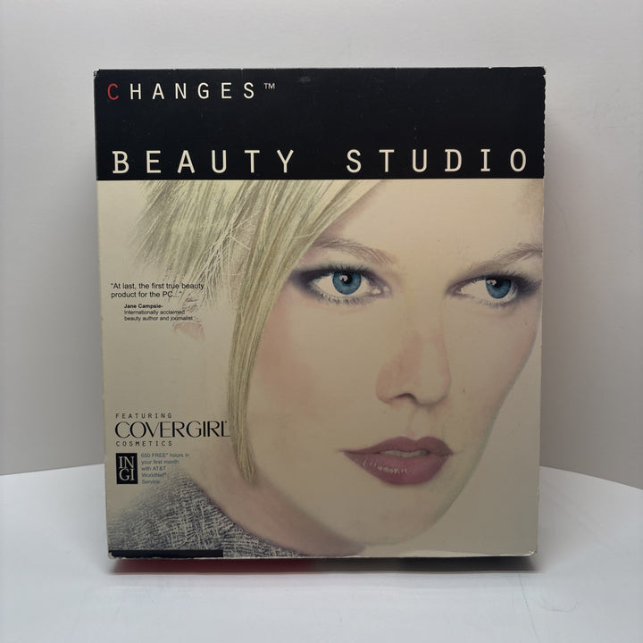 CHANGES Beauty Studio PC Big Box – Complete w/ CoverGirl Manual & Disc – Vintage