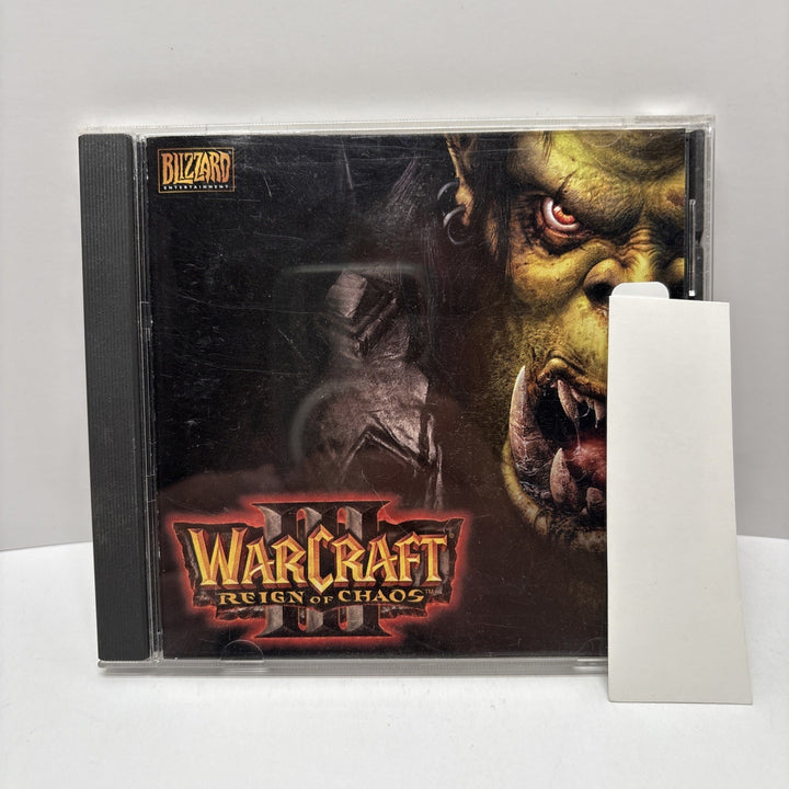 Warcraft III 3 Reign of Chaos PC CD-ROM