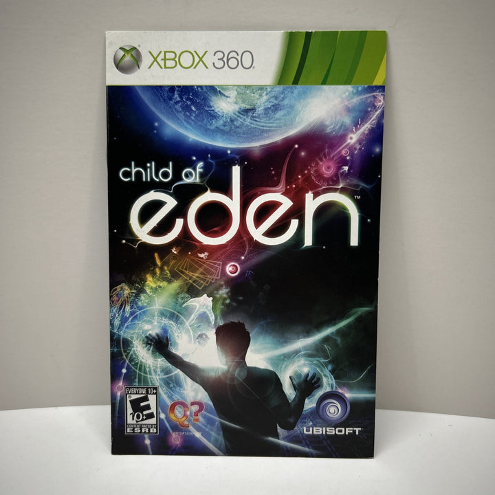 Child of Eden - Manual Only  (Microsoft Xbox 360, 2011)