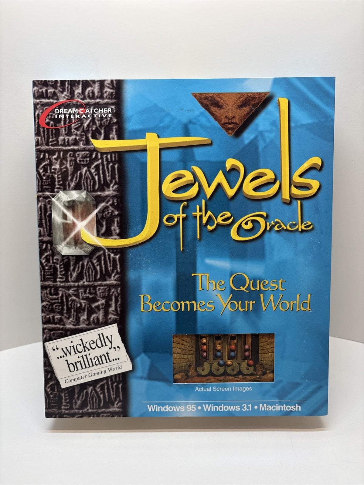 Jewels of the Oracle Big Box PC / Mac CD-ROM Complete w/ Inserts Dreamcatcher