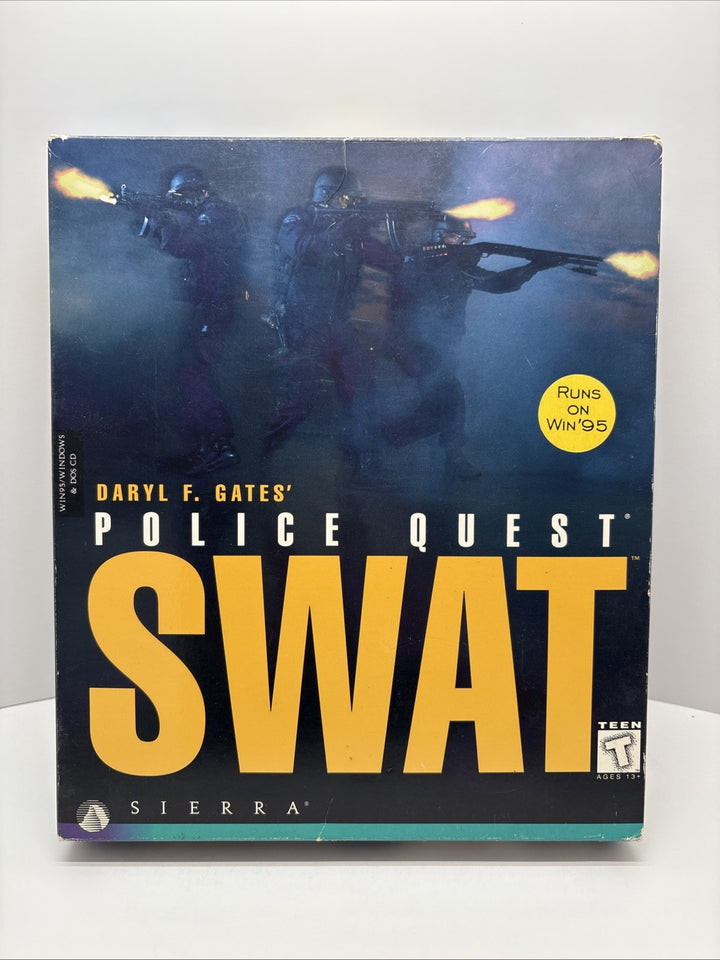 Daryl F. Gates' Police Quest: SWAT (1995) - BIG BOX PC CD-ROM