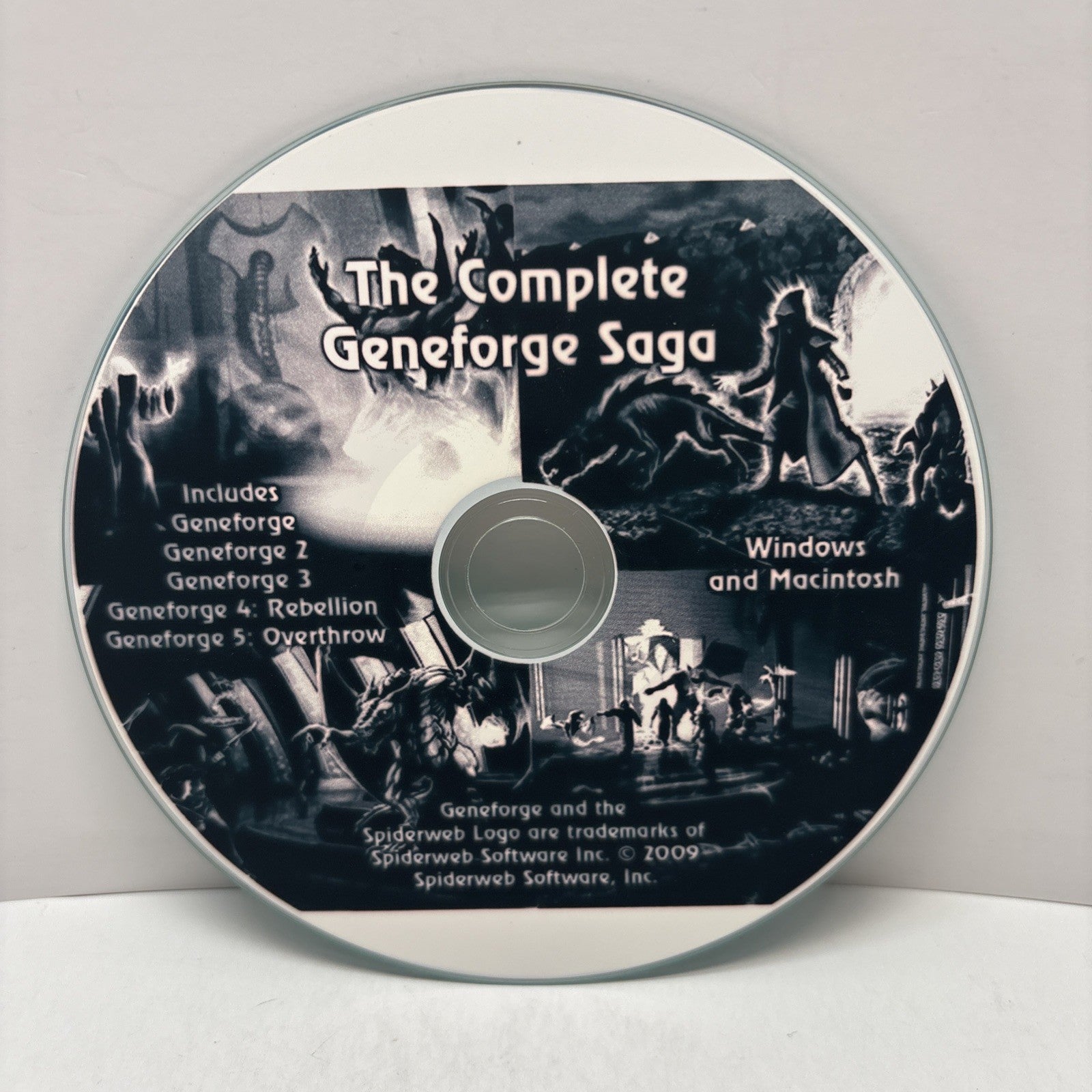 The Complete Geneforge Saga - PC CD-ROM (Spiderweb Software, 2009)
