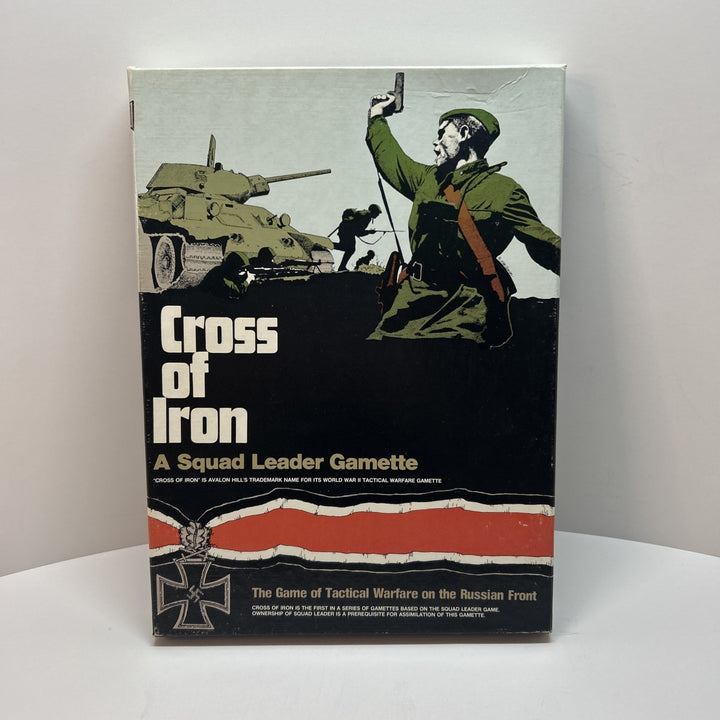 Squad Leader: Cross of Iron (Avalon Hill, 1978) 1st Ed Expansion – Box Only