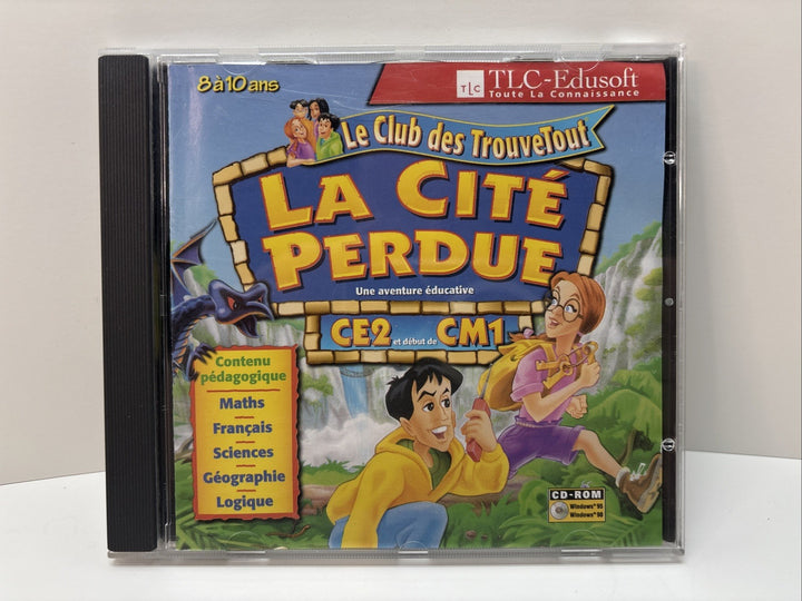 Le club des trouvetout la Cité Perdue CE2 CM1 - PC CD-ROM - Éducation