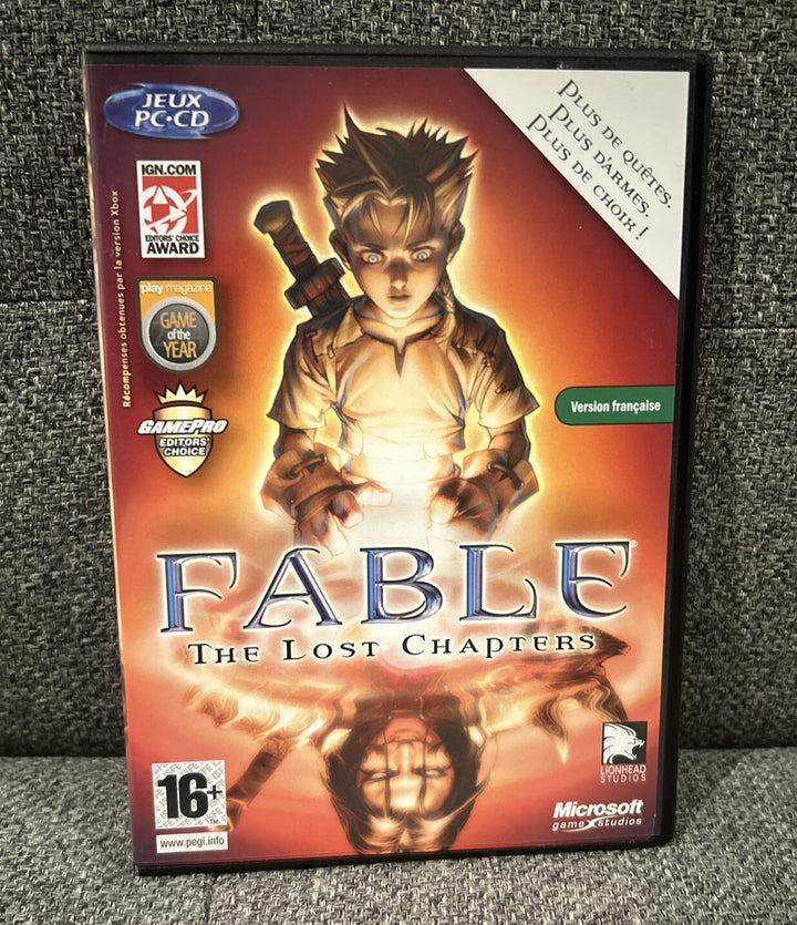 Fable: The Lost Chapters (PC, 2005) - French - Français - Complete in box