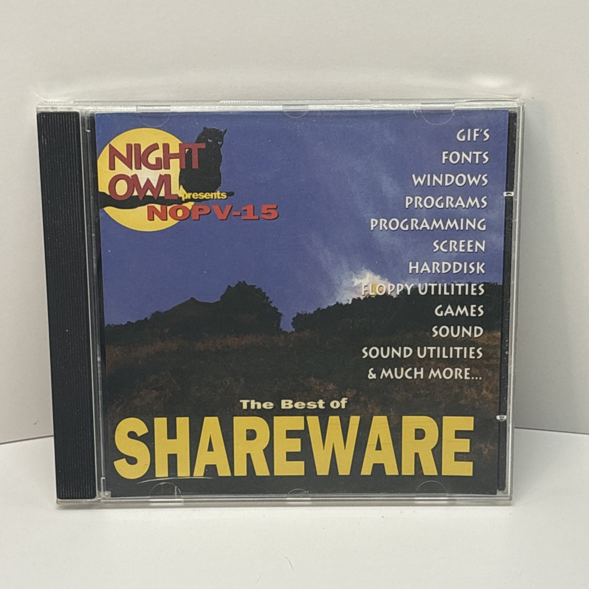Night Owl 1995 Shareware NOPV-15 Vintage Software