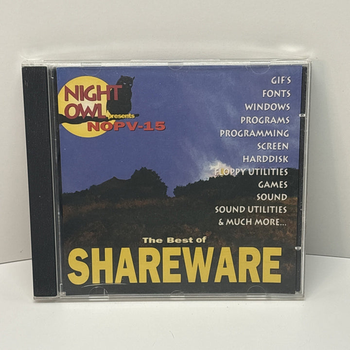 Night Owl 1995 Shareware NOPV-15 Vintage Software