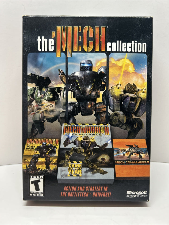 Mechwarrior The Mech Collection (PC, 2001) Complete in Box