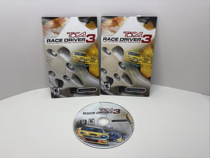 Toca Race Driver 3 - PC - Used - Disc And Manuals Only - English & French