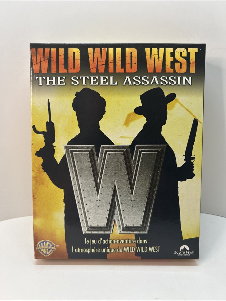 Wild Wild West: The Steel Assassin (PC, 1999) BIG BOX Only - No Game