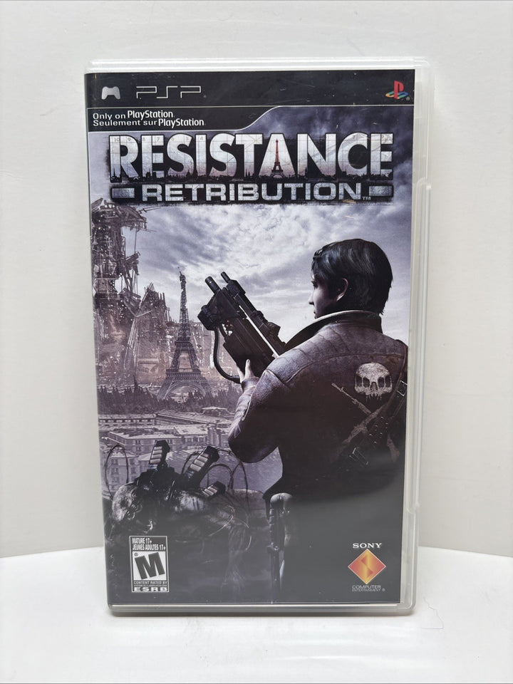 Resistance: Retribution (Sony PSP, 2009) Complete In Box - Used