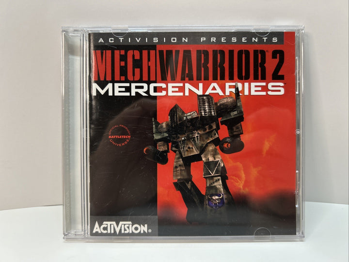 MechWarrior 2 Mercenaries (1996) Activision PC CD-ROM