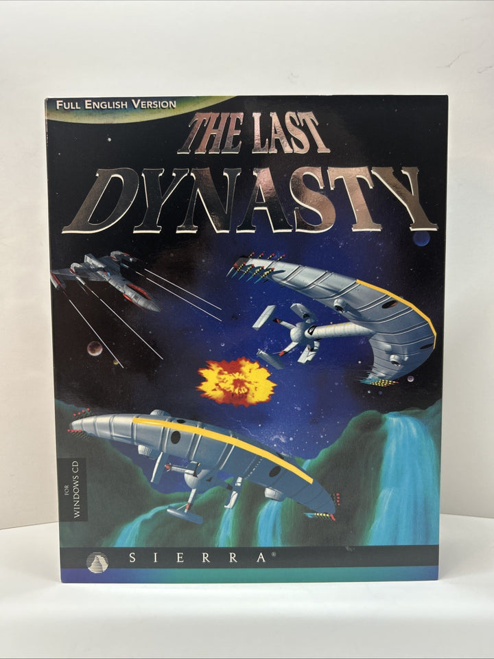The Last Dynasty (1994) Big Box PC CD-ROM By Sierra (Full English Version)