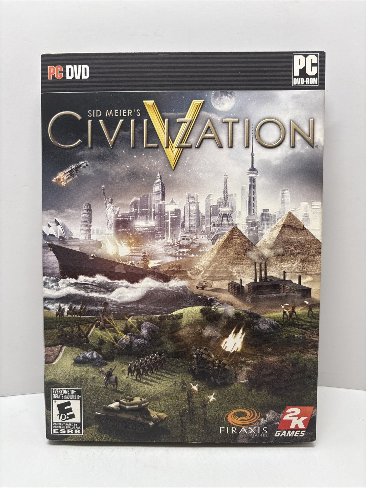 Sid Meier's Civilization V (PC, 2010) Complete CIB - With Sleeve