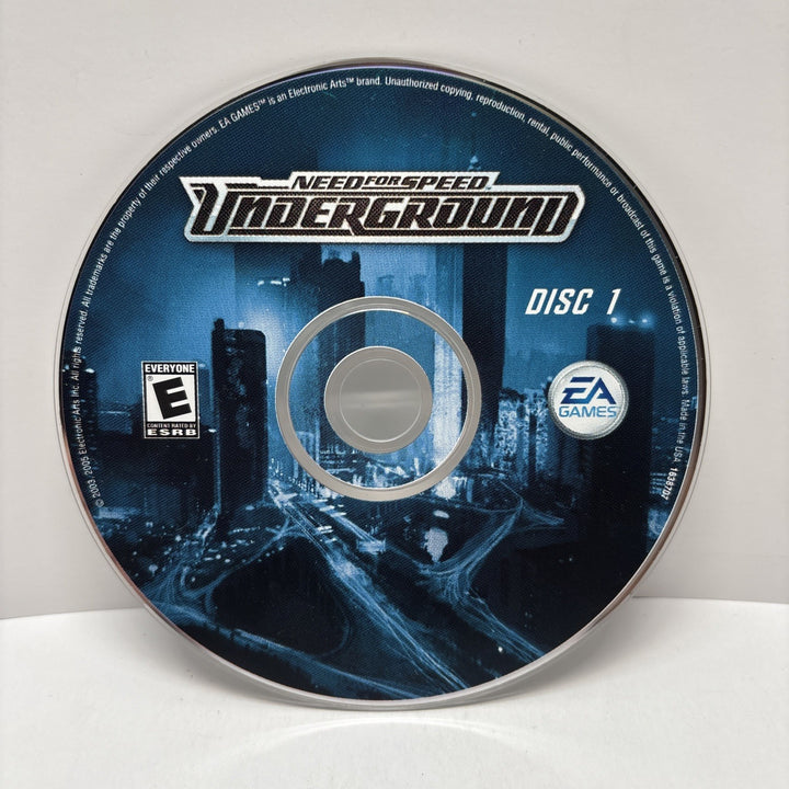 Need for Speed Underground (2003) - PC CD-ROM - Disc 1 Only
