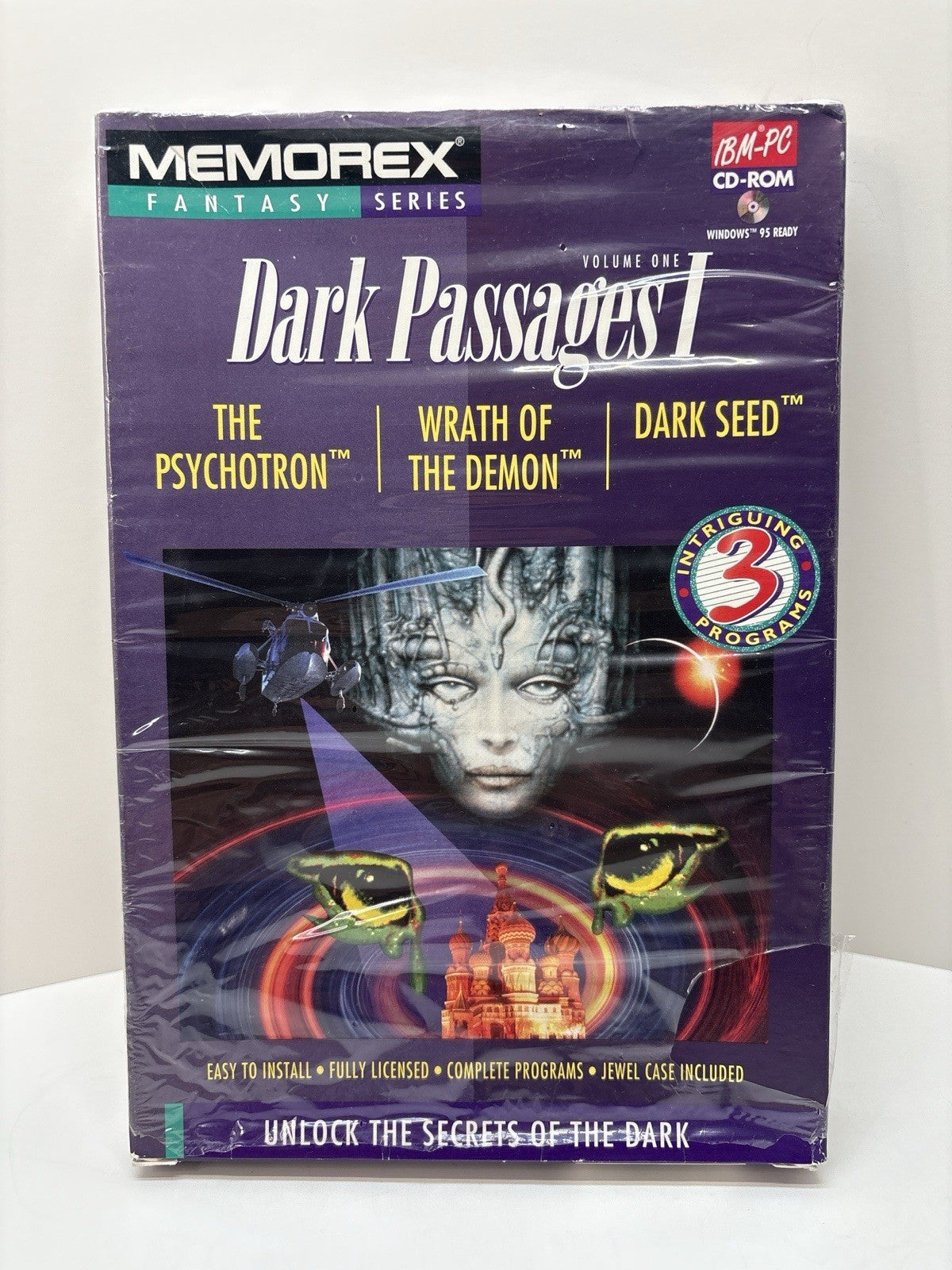 Dark Passages I – Dark Seed / Psychotron / Wrath of the Demon – PC CD-ROM