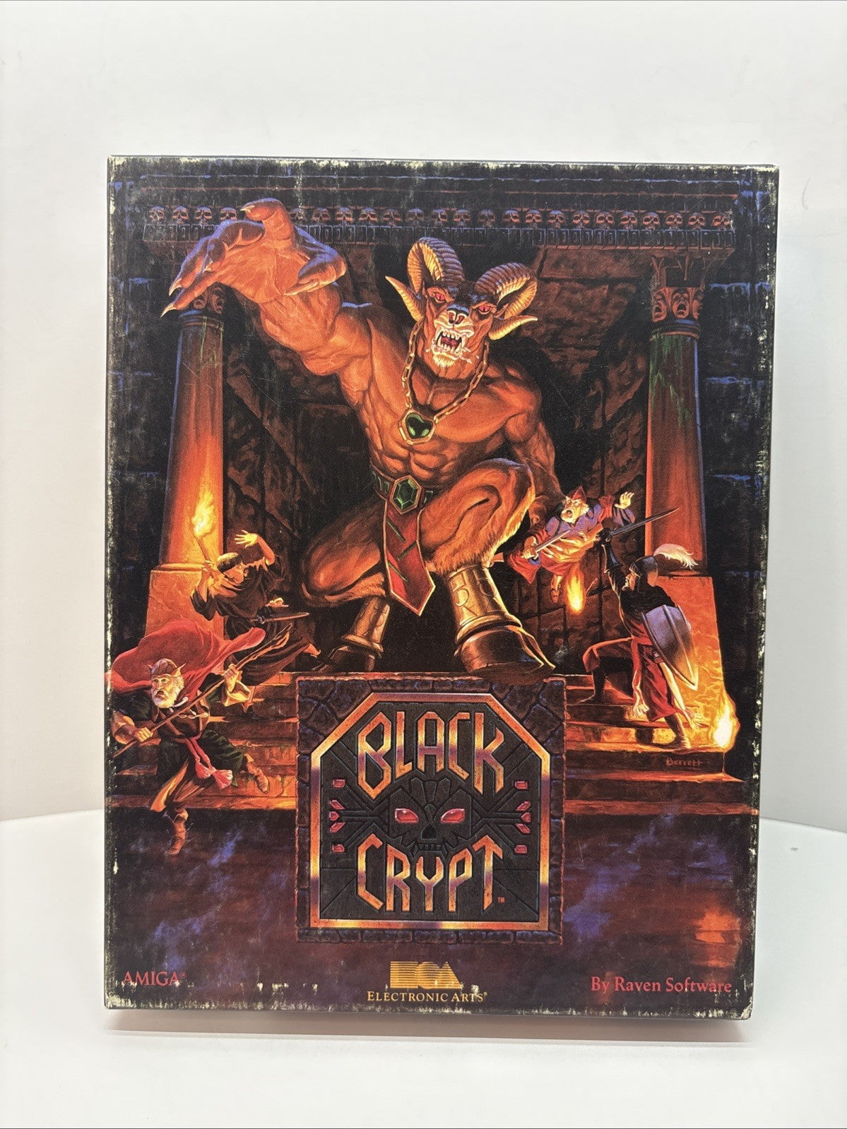 Black Crypt (1992) By Raven Software / Electronic Arts Commodore Amiga Complete