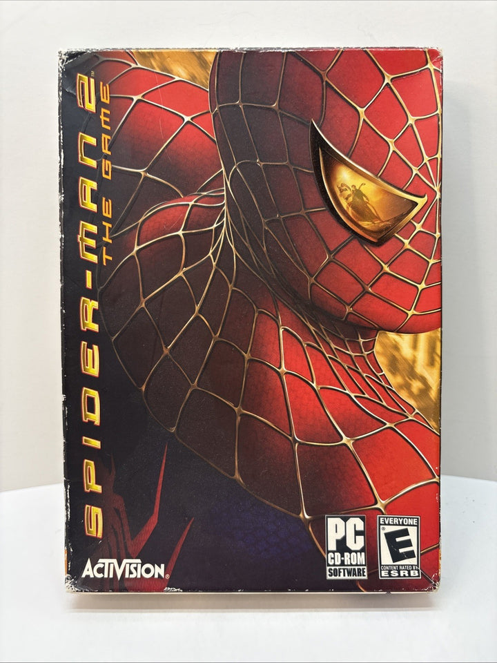 Spider-Man 2: The Game (PC CD-ROM, 2004) Marvel Spiderman - Sealed Jewel Case