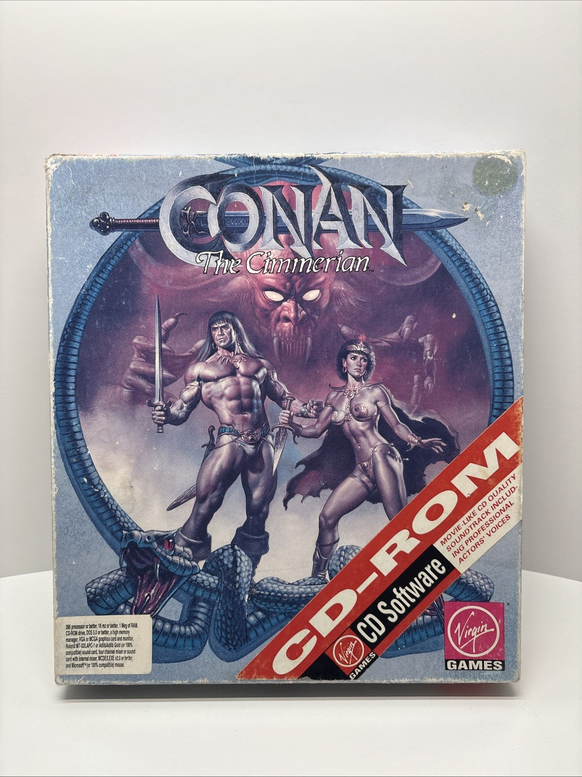 CONAN The Cimmerian (1991) Virgin Games  IBM PC CD-ROM