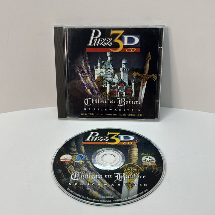 Puzz 3D CD: Chateau en Baviere - Neuschwanstein (PC or MAC, 1998) FRENCH