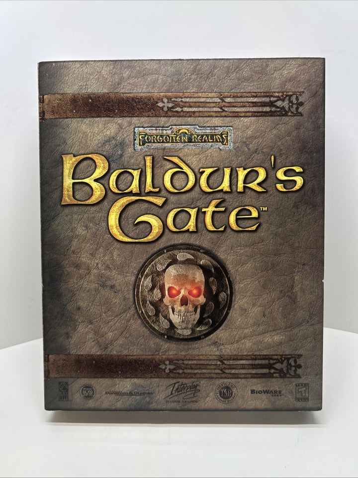 Baldur's Gate (Big Box PC, 1998) Complete With All Inserts - CIB