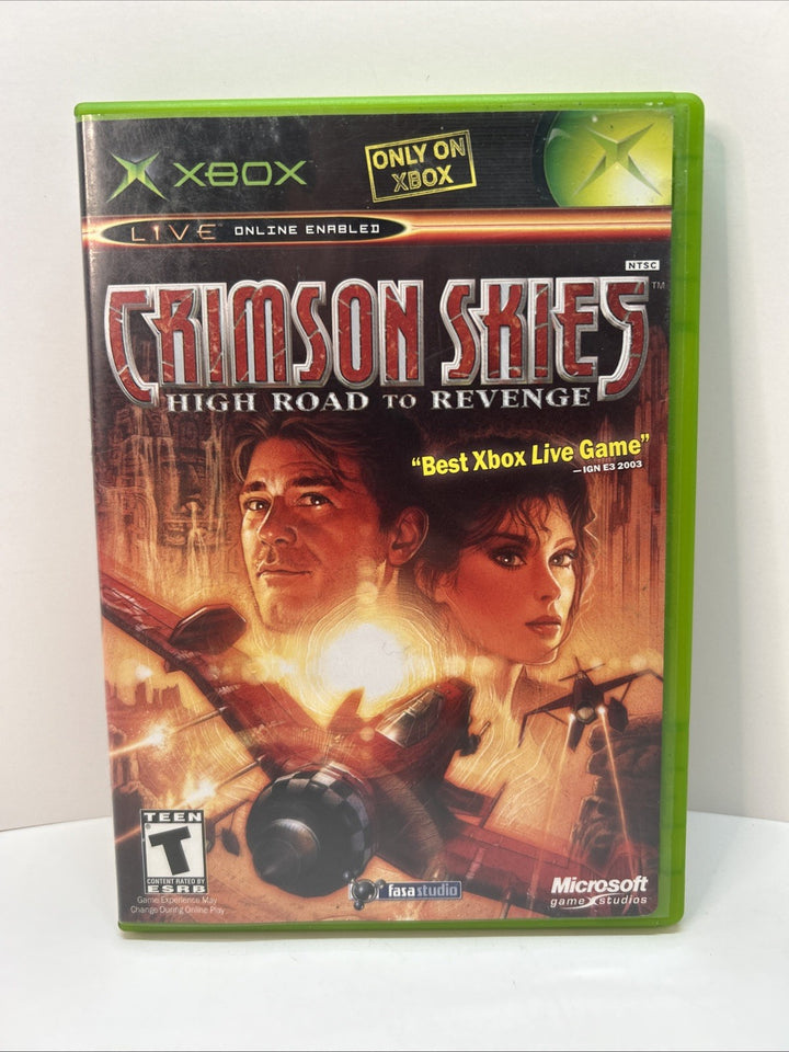 Crimson Skies: High Road to Revenge (Microsoft Xbox, 2003) TESTED