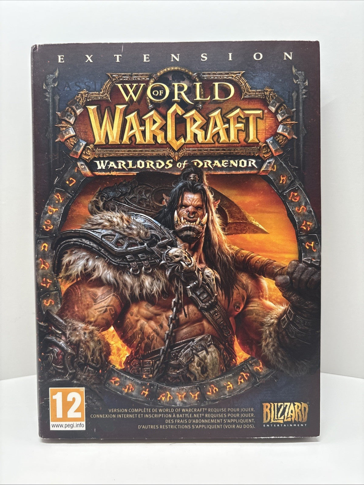 World Of Warcraft Expansion Warlords Draenor PC/Mac Blizzard French version WOW