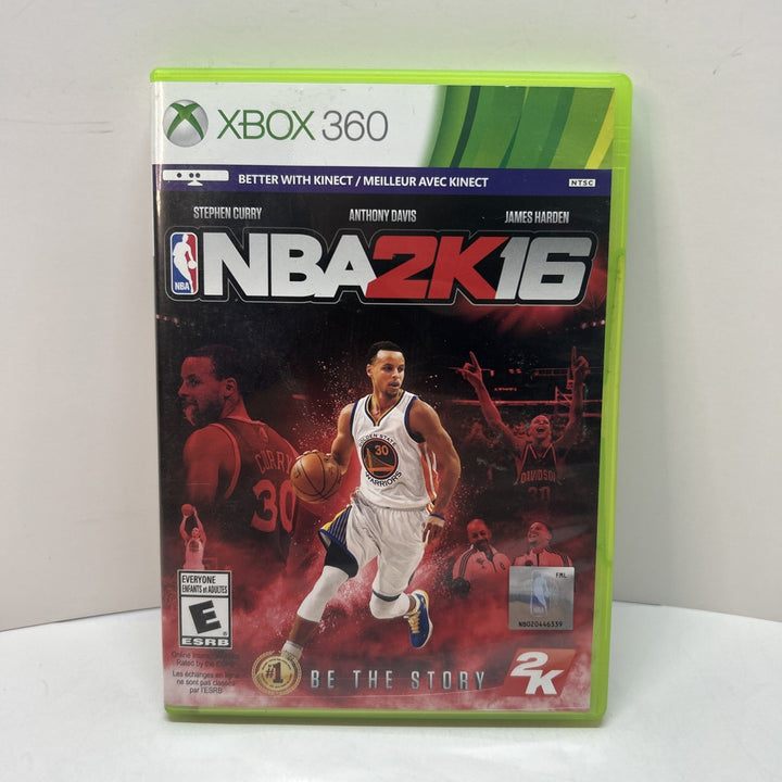 NBA 2K16 (Xbox 360, 2015) Complete Tested Working