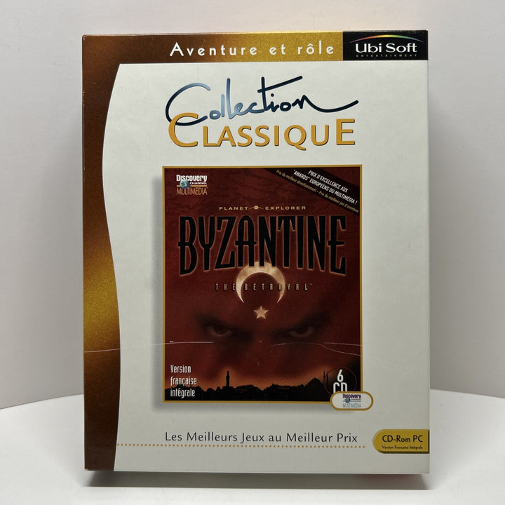 Byzantine: The Betrayal (PC, 1997, CD-ROM) Big Box Game CIB - French Français