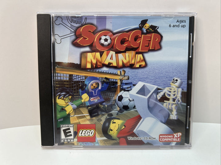 Lego Soccer Mania (PC Game, 2002) Disc In Jewel Case
