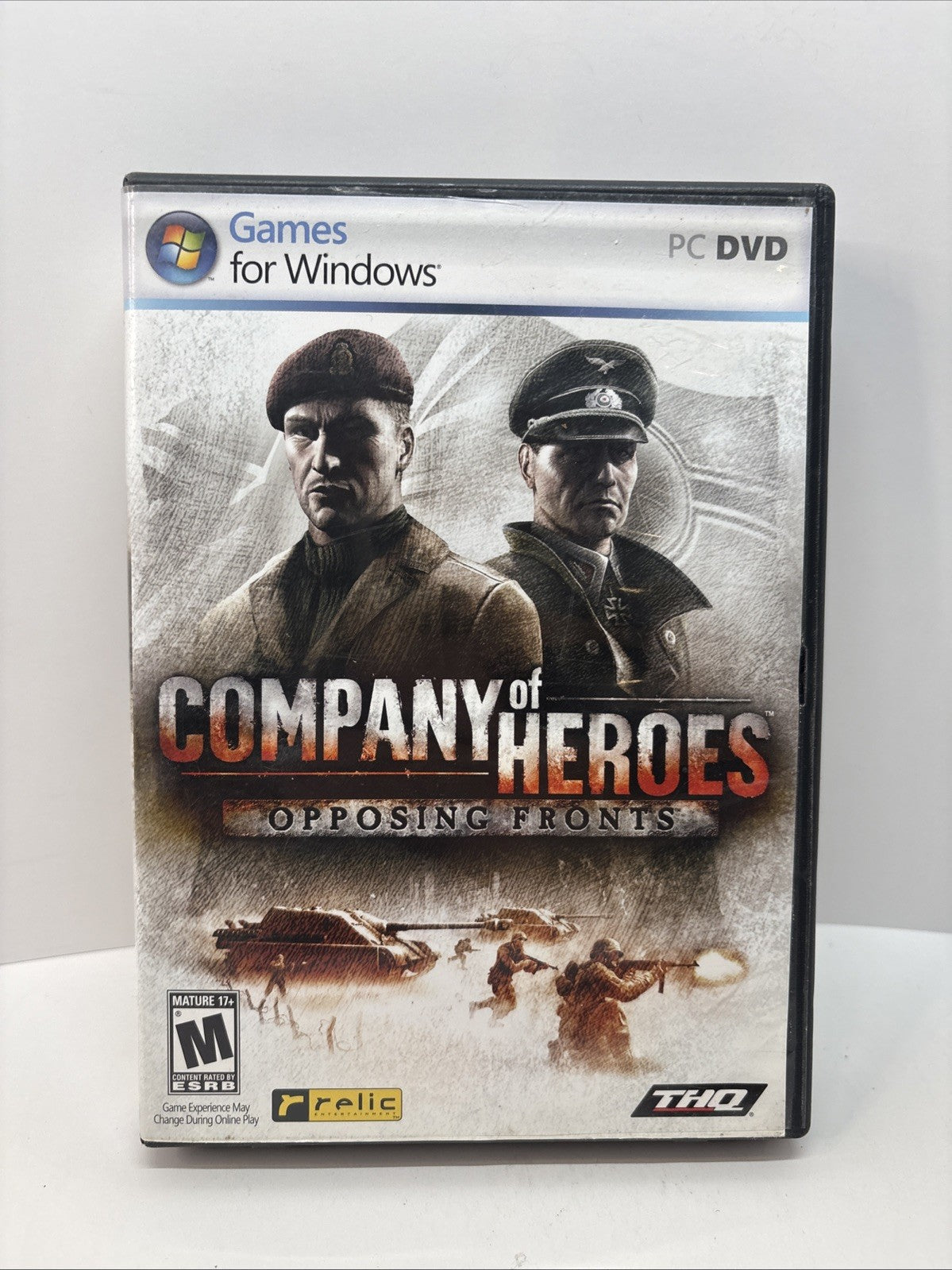 Company of Heroes: Opposing Fronts (DVD-ROM PC, 2007) Video Game No Manual