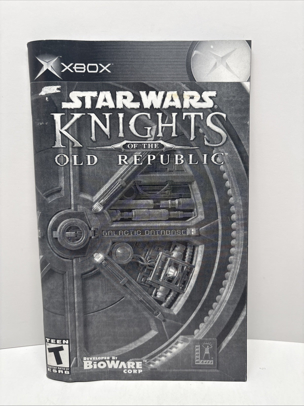 *French Manual Only* Star Wars Knights of the Old Republic XBOX Instructions OEM
