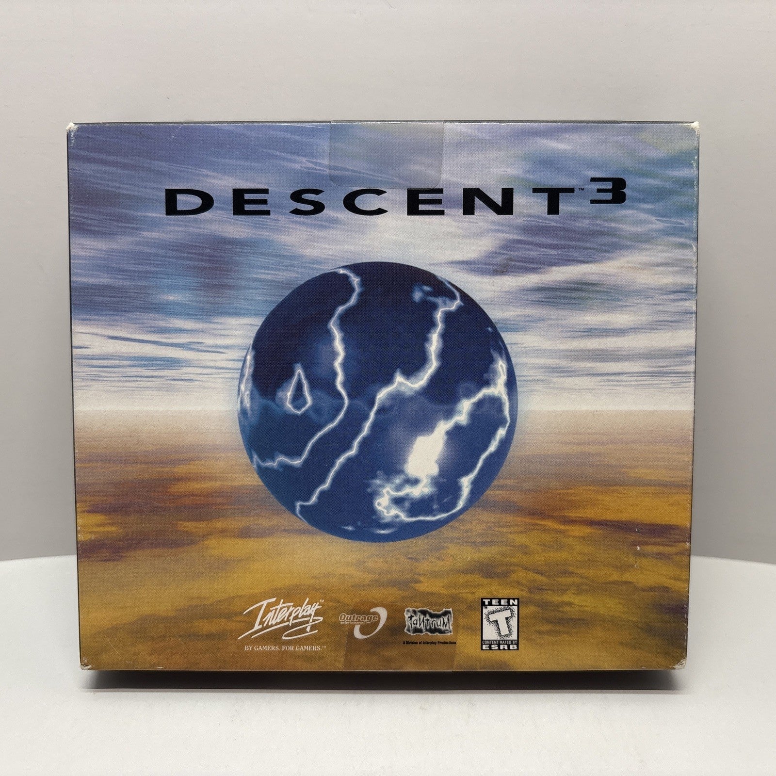 Descent 3 + Mercenary Expansion Pack PC Game, Dual Jewel Case - Merc is Sealed