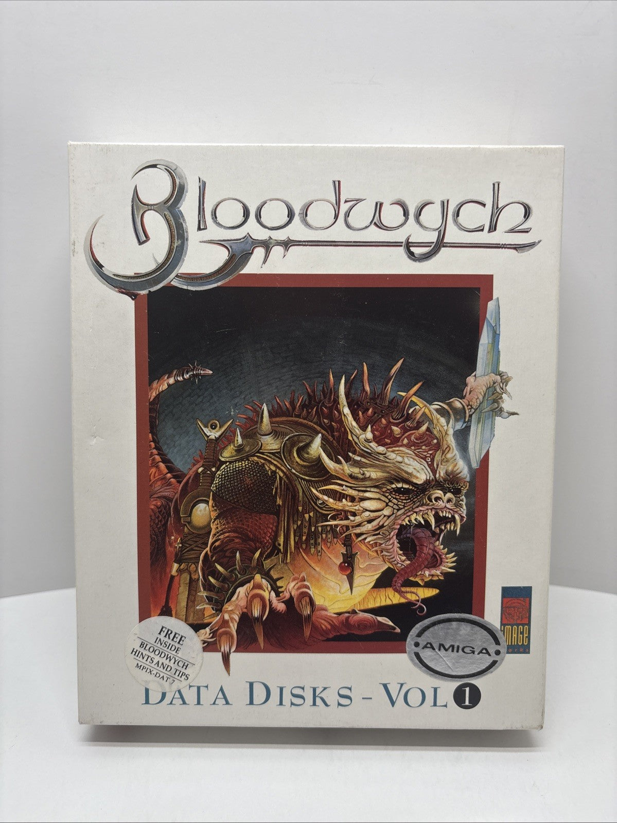 Bloodwych: Data Disks - Vol 1 (Amiga) COMPLETE IN BOX Image Works Mirrorsoft