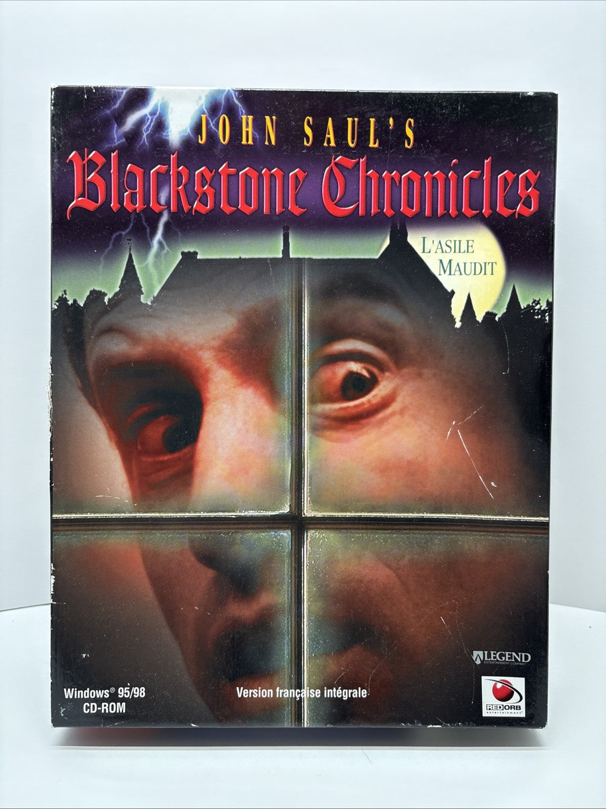 John Saul's Blackstone Chronicles PC Win 95 98 Big Box Computer Game FRENCH